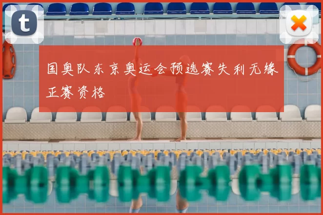国奥队东京奥运会预选赛失利无缘正赛资格